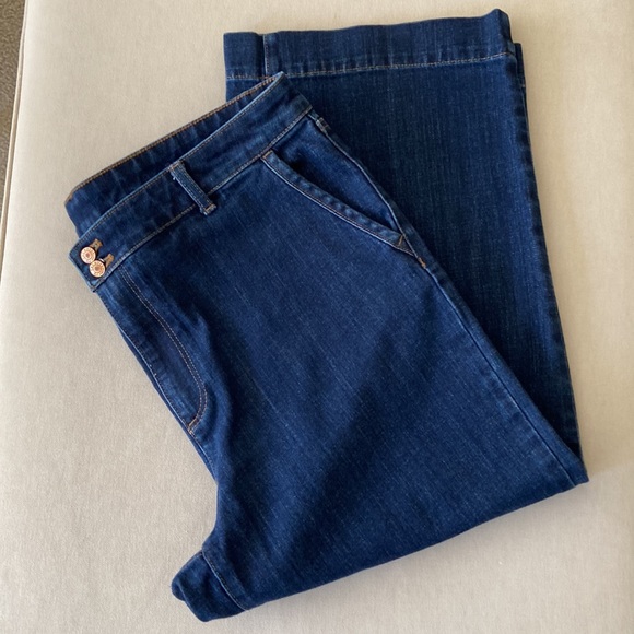 Talbots Denim - Talbots Dark Blue Ankle Jeans